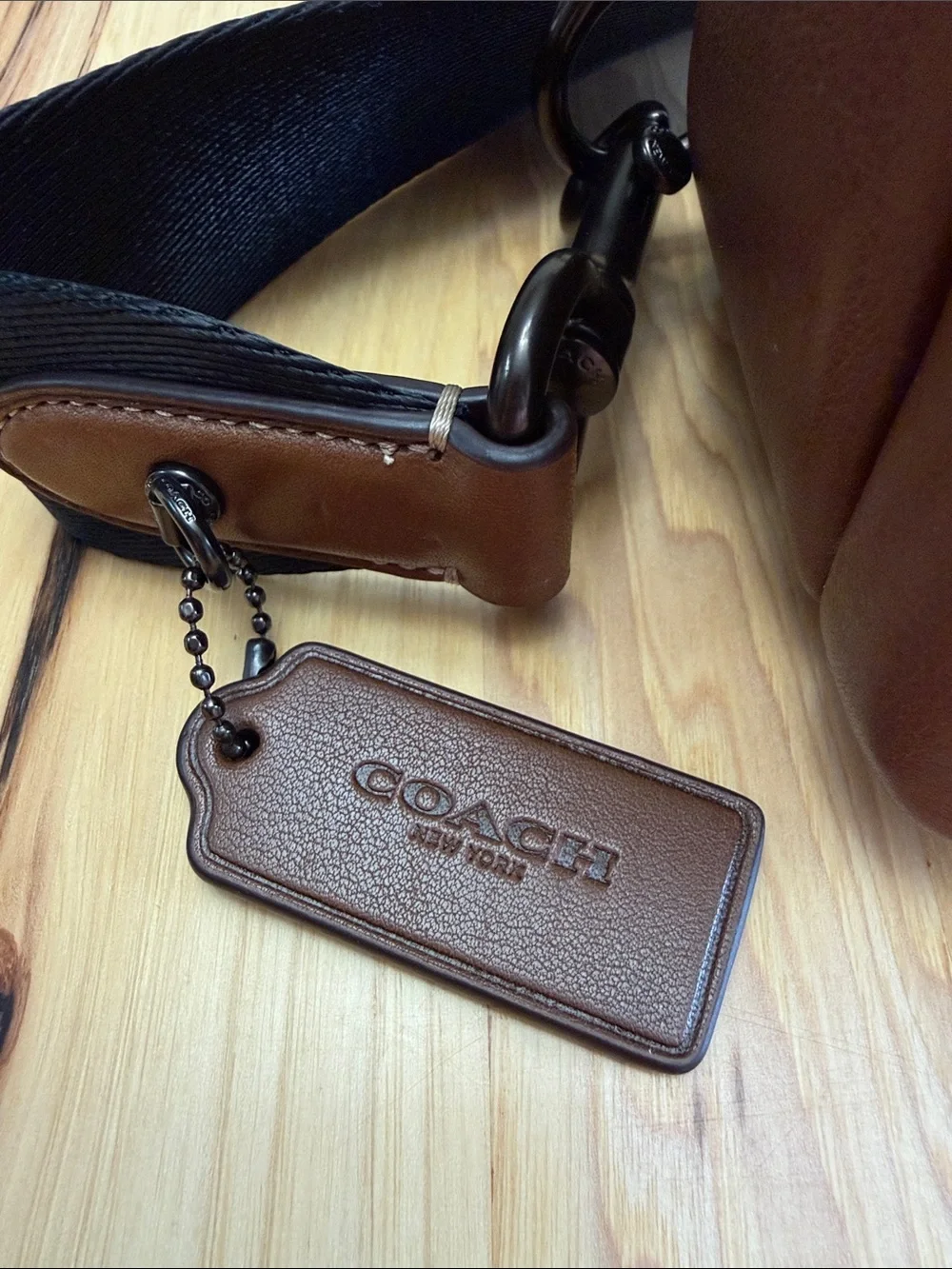 NWT Coach Gotham Pack (Dark Saddle)